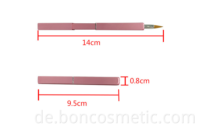 Retractable Lip Brush